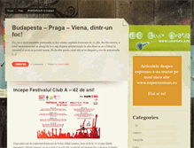 Tablet Screenshot of blog.liviufratila.ro